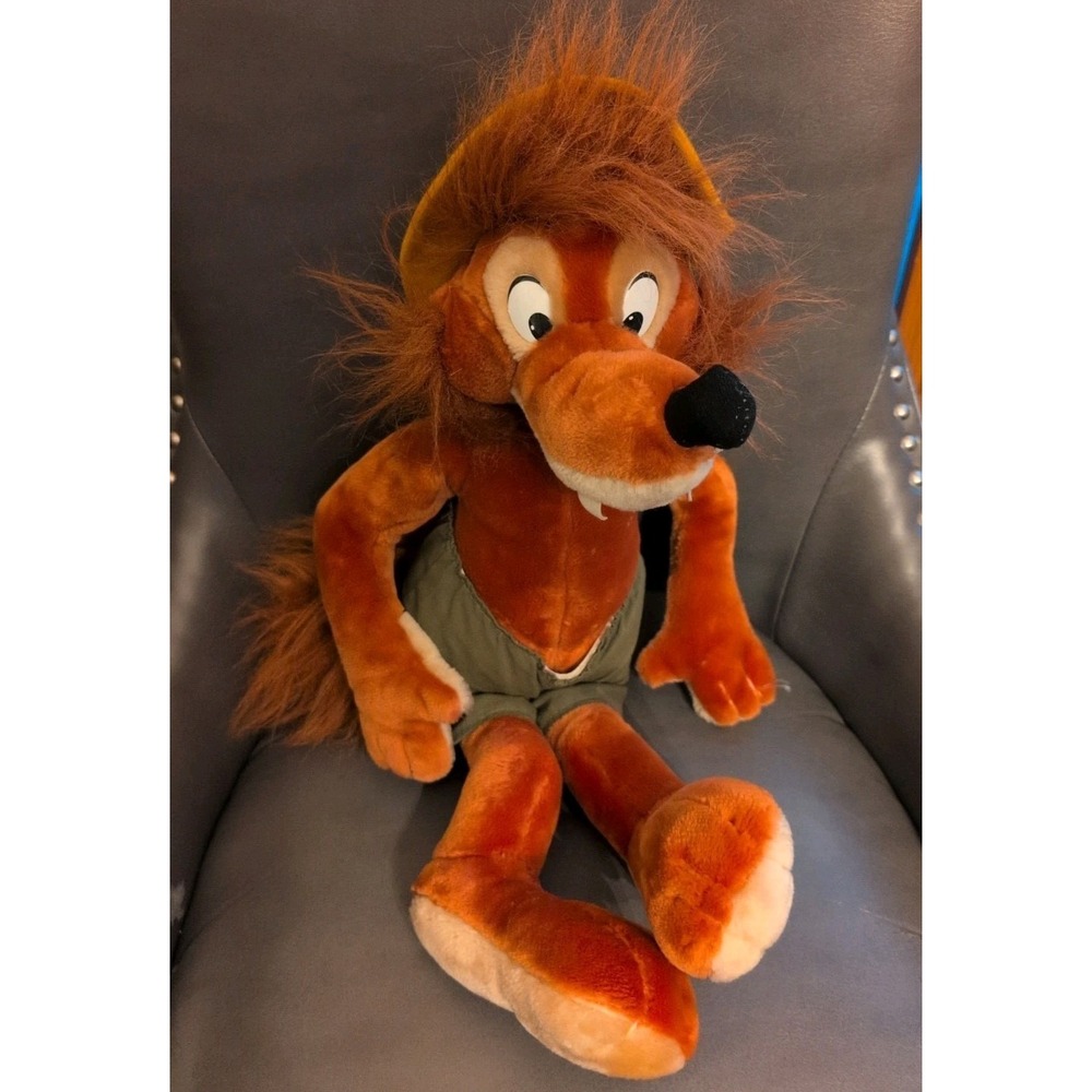 Vintage Disneyland Walt Disney World Brer Fox 24" Plush Splash Mountain‎ Retired